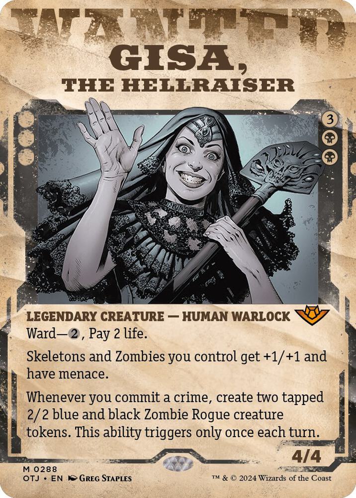 Gisa, the Hellraiser (Showcase) [Outlaws of Thunder Junction] 288