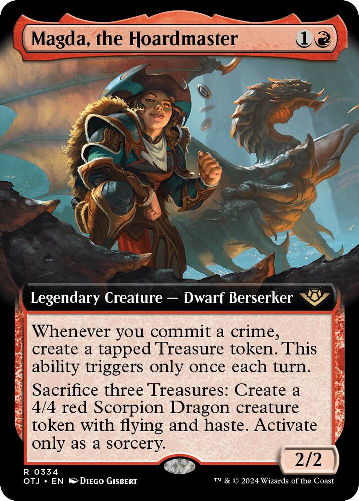 Magda, the Hoardmaster (Extended Art) [Outlaws of Thunder Junction] 334