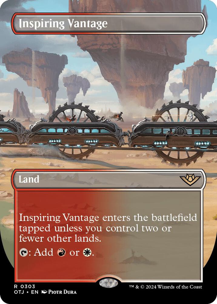 Inspiring Vantage (Borderless) [Outlaws of Thunder Junction] 303