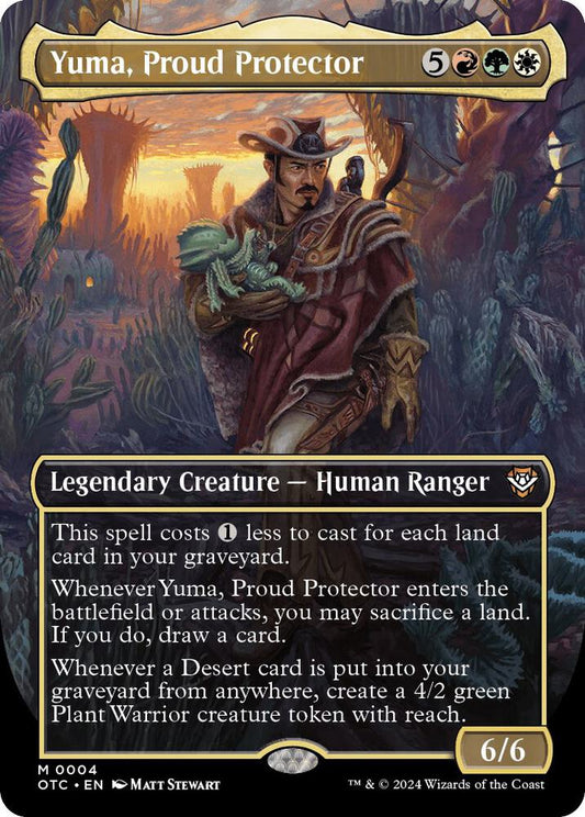 Yuma, Proud Protector (Borderless) [Commander: Outlaws of Thunder Junction] 4