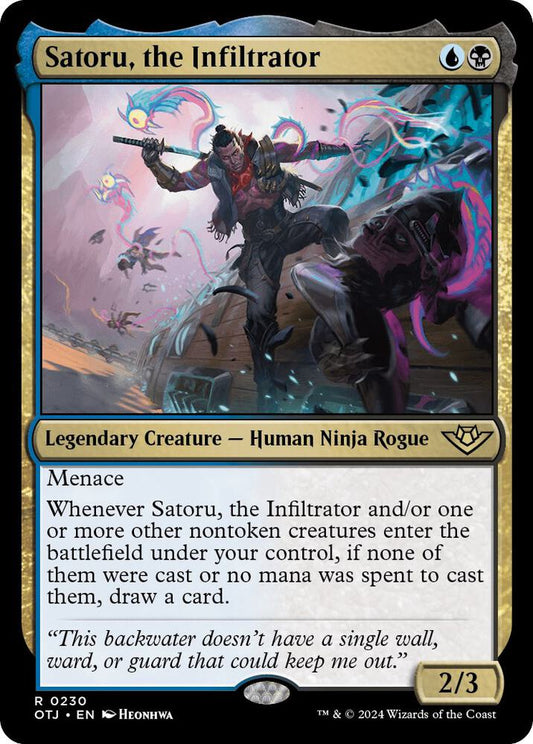 Satoru, the Infiltrator [Outlaws of Thunder Junction] 230