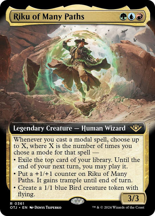 Riku of Many Paths (Extended Art) [Outlaws of Thunder Junction] 361