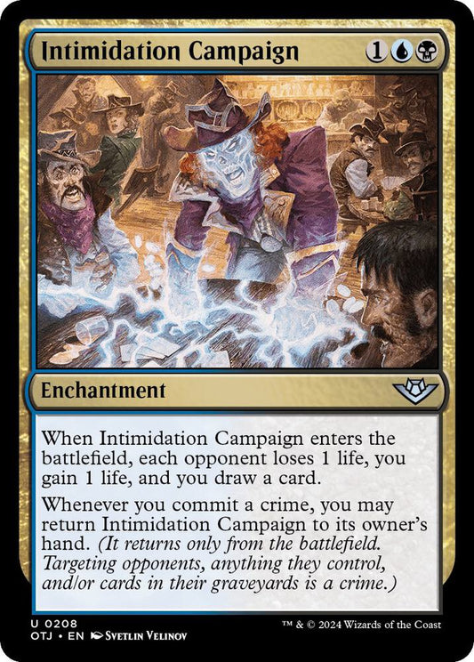 Intimidation Campaign [Outlaws of Thunder Junction] 208
