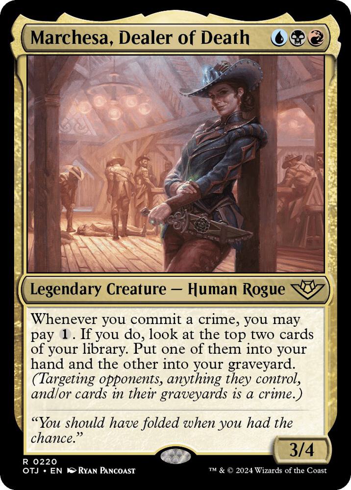 Marchesa, Dealer of Death [Outlaws of Thunder Junction] 220