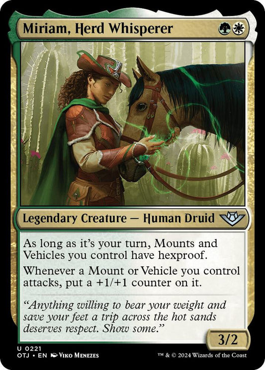 Miriam, Herd Whisperer [Outlaws of Thunder Junction] 221