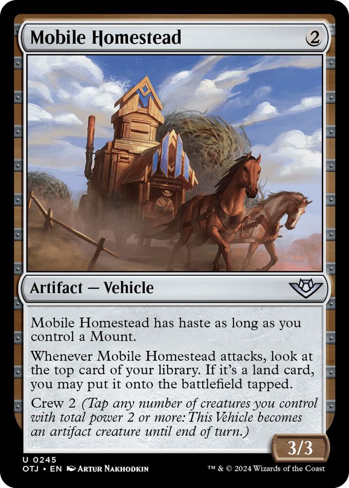 Mobile Homestead [Outlaws of Thunder Junction] 245