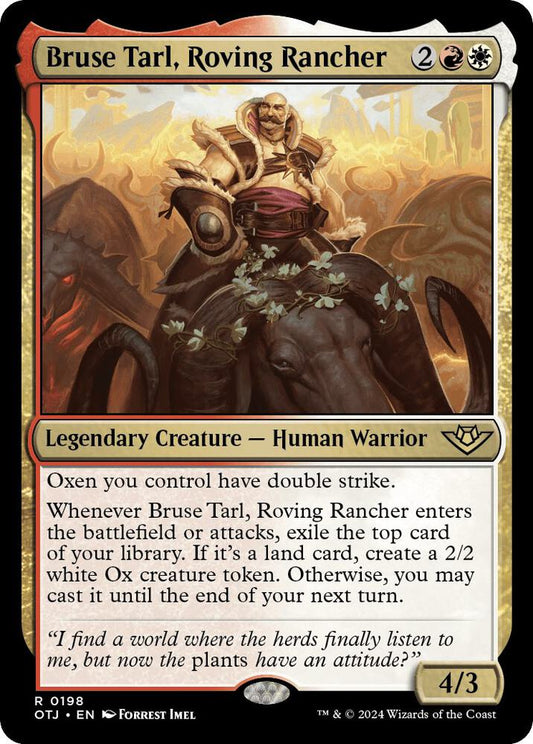 Bruse Tarl, Roving Rancher [Outlaws of Thunder Junction] 198