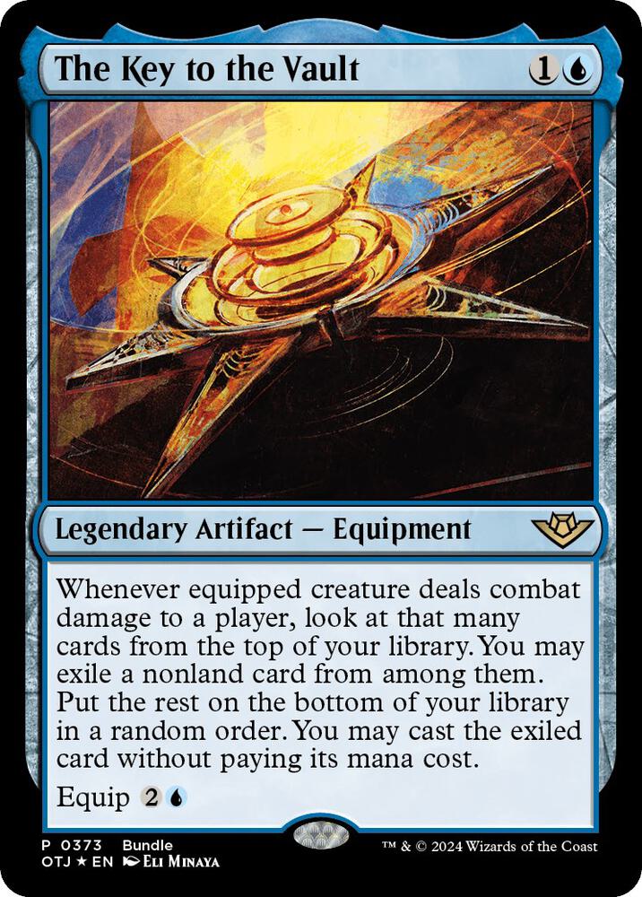 The Key to the Vault (OTJ Bundle) [Unique and Miscellaneous Promos] 373
