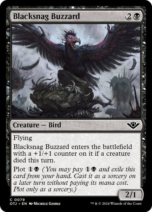 Blacksnag Buzzard [Outlaws of Thunder Junction] 79