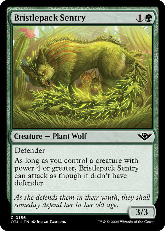 Bristlepack Sentry [Outlaws of Thunder Junction] 156