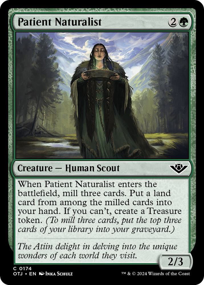 Patient Naturalist [Outlaws of Thunder Junction] 174