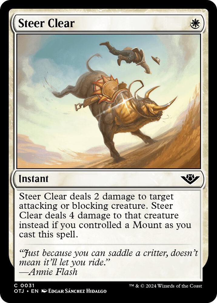 Steer Clear [Outlaws of Thunder Junction] 31