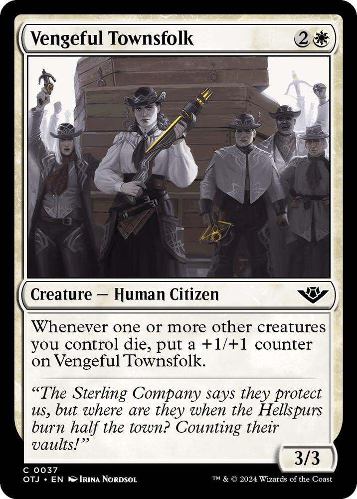 Vengeful Townsfolk [Outlaws of Thunder Junction] 37