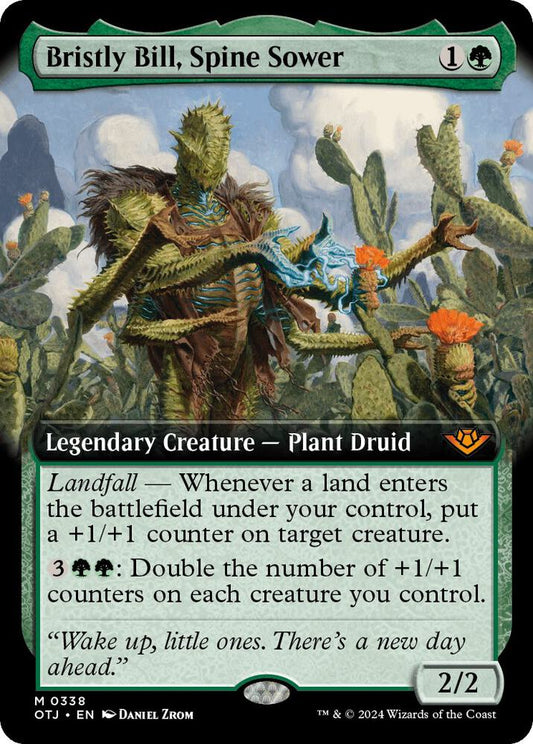Bristly Bill, Spine Sower (Extended Art) [Outlaws of Thunder Junction] 338