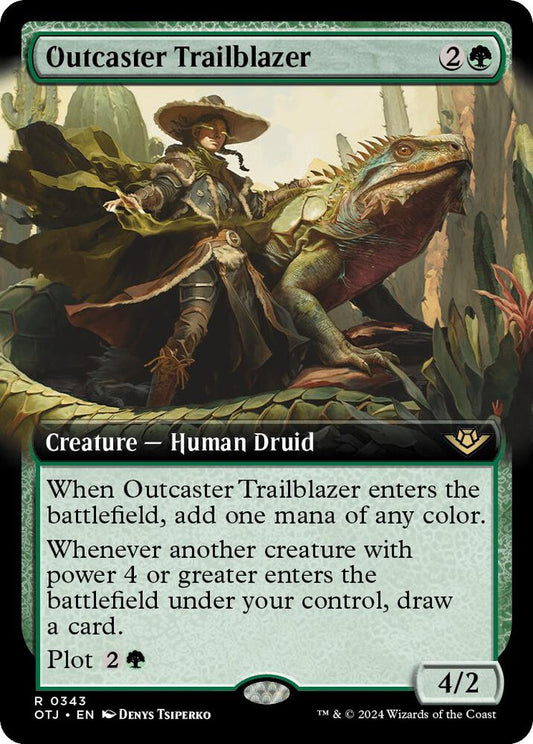 Outcaster Trailblazer (Extended Art) [Outlaws of Thunder Junction] 343