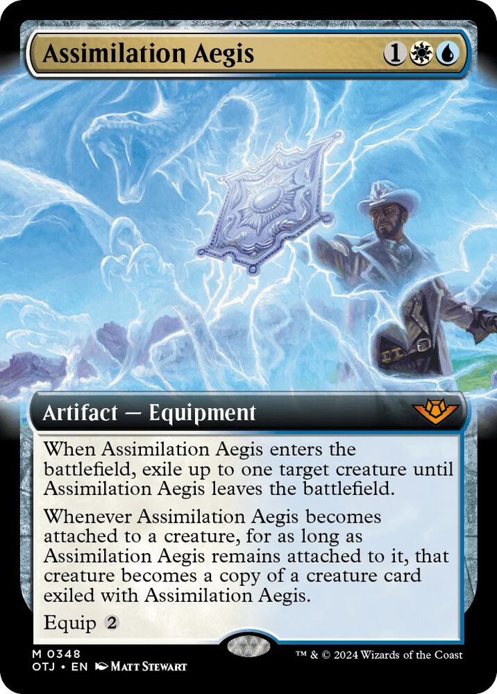 Assimilation Aegis (Extended Art) [Outlaws of Thunder Junction] 348