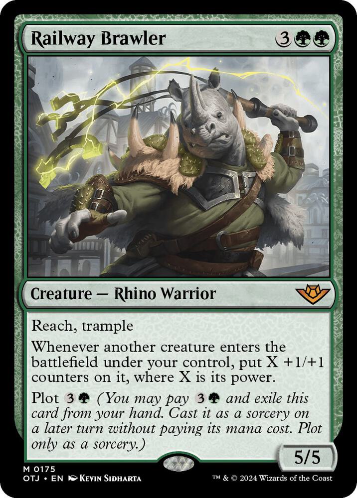 Railway Brawler [Outlaws of Thunder Junction] 175
