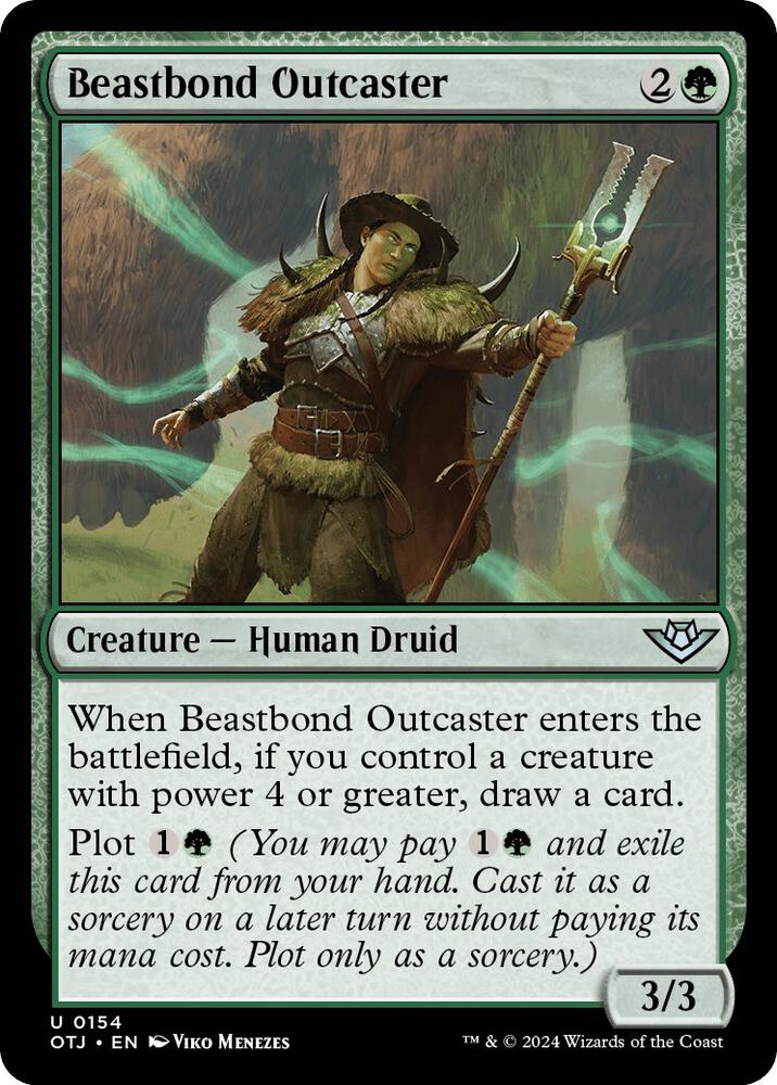 Beastbond Outcaster [Outlaws of Thunder Junction] 154
