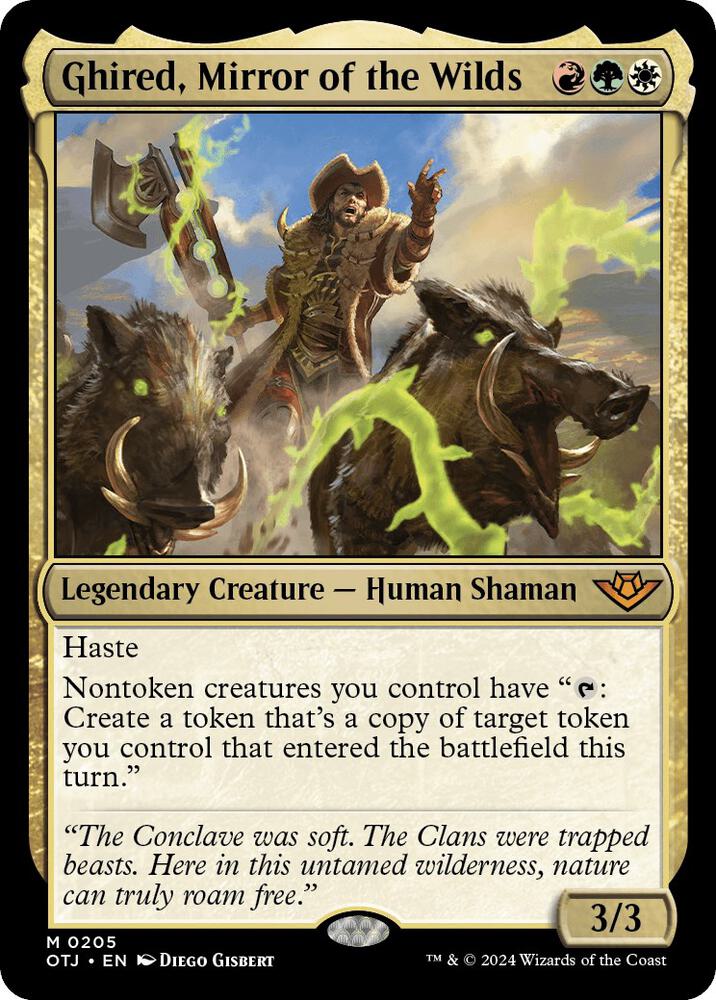 Ghired, Mirror of the Wilds [Outlaws of Thunder Junction] 205