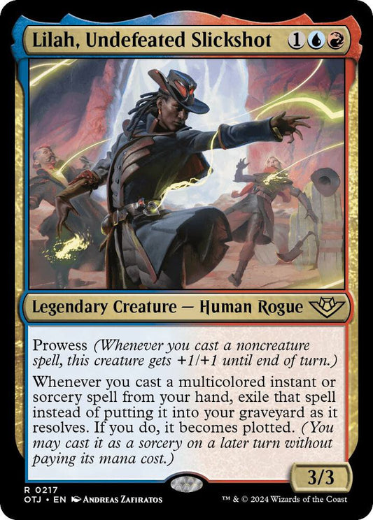 Lilah, Undefeated Slickshot [Outlaws of Thunder Junction] 217