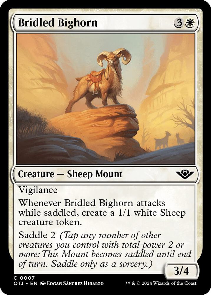 Bridled Bighorn [Outlaws of Thunder Junction] 7
