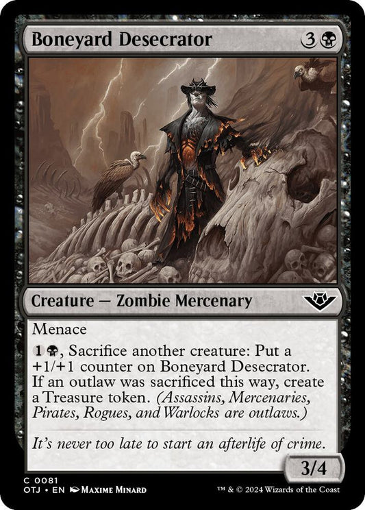 Boneyard Desecrator [Outlaws of Thunder Junction] 81