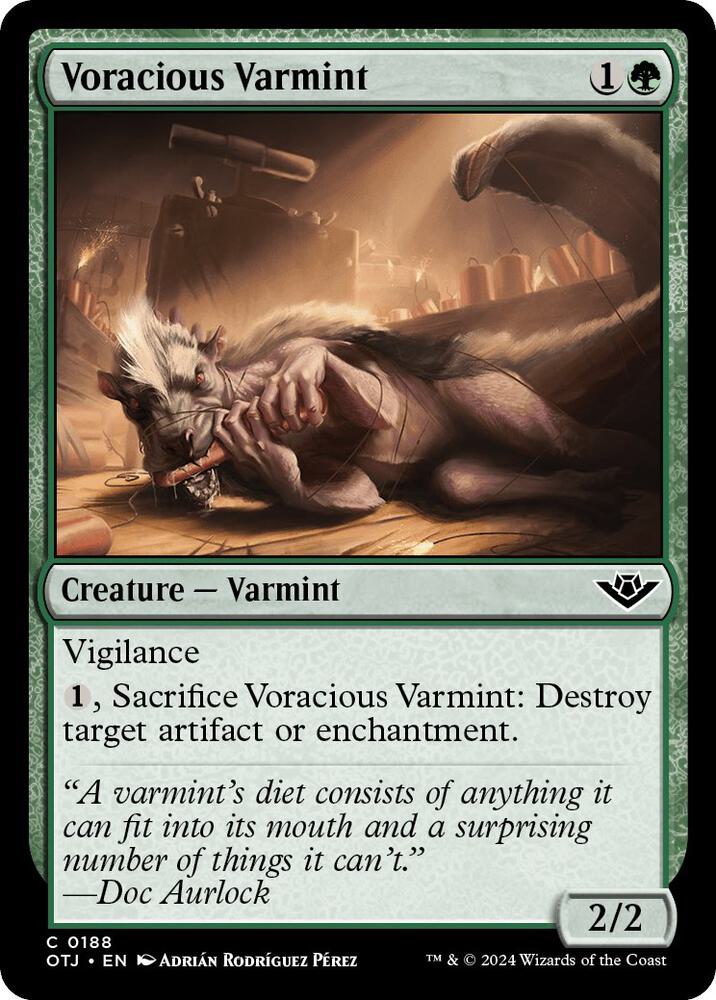 Voracious Varmint [Outlaws of Thunder Junction] 188