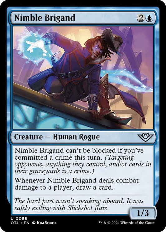 Nimble Brigand [Outlaws of Thunder Junction] 58