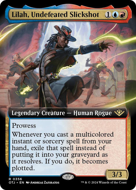 Lilah, Undefeated Slickshot (Extended Art) [Outlaws of Thunder Junction] 356