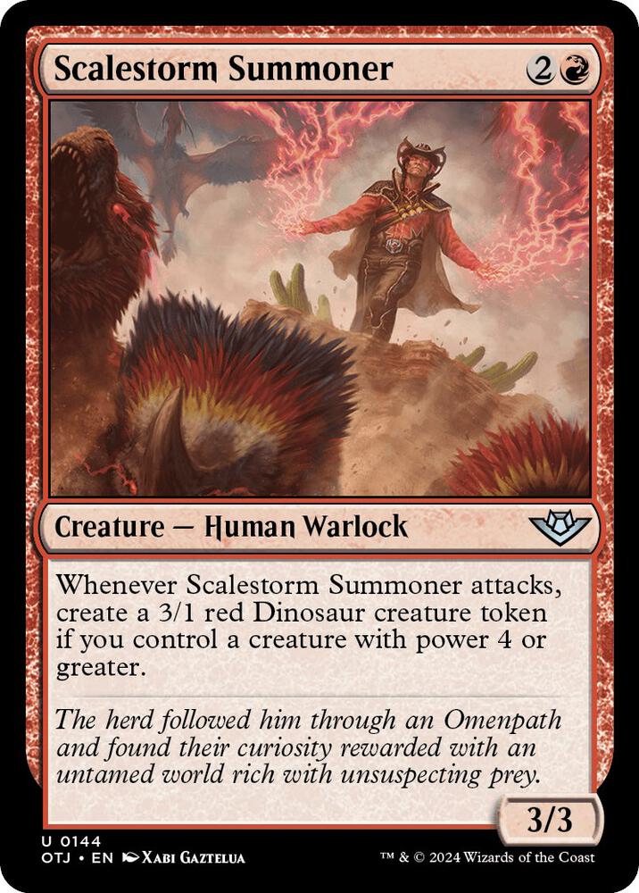 Scalestorm Summoner [Outlaws of Thunder Junction] 144