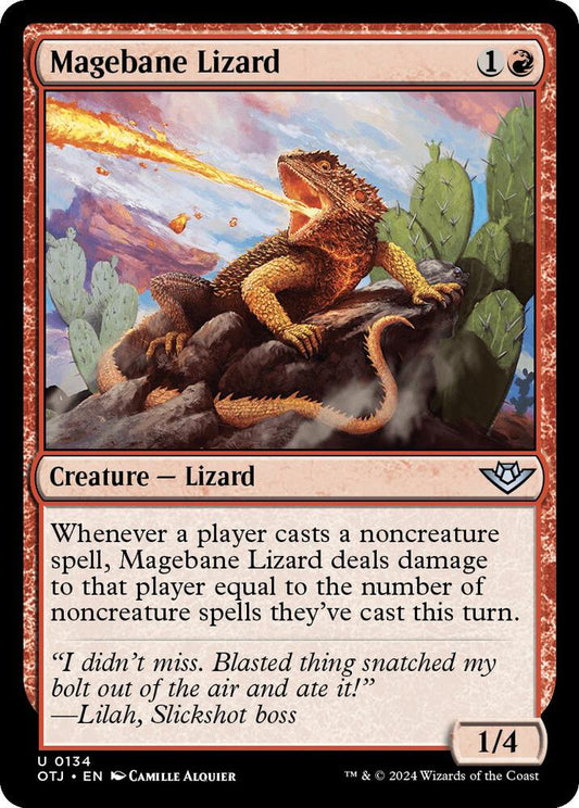 Magebane Lizard [Outlaws of Thunder Junction] 134