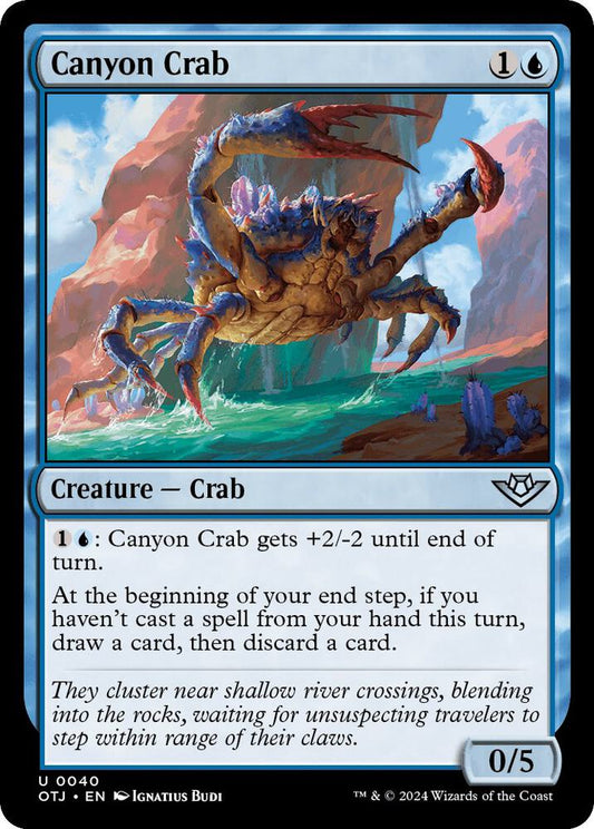 Canyon Crab [Outlaws of Thunder Junction] 40