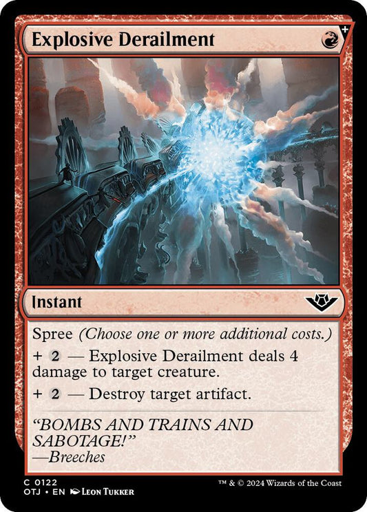 Explosive Derailment [Outlaws of Thunder Junction] 122
