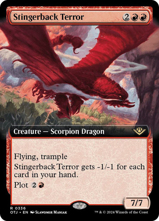 Stingerback Terror (Extended Art) [Outlaws of Thunder Junction] 336