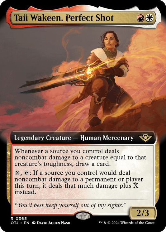 Taii Wakeen, Perfect Shot (Extended Art) [Outlaws of Thunder Junction] 365