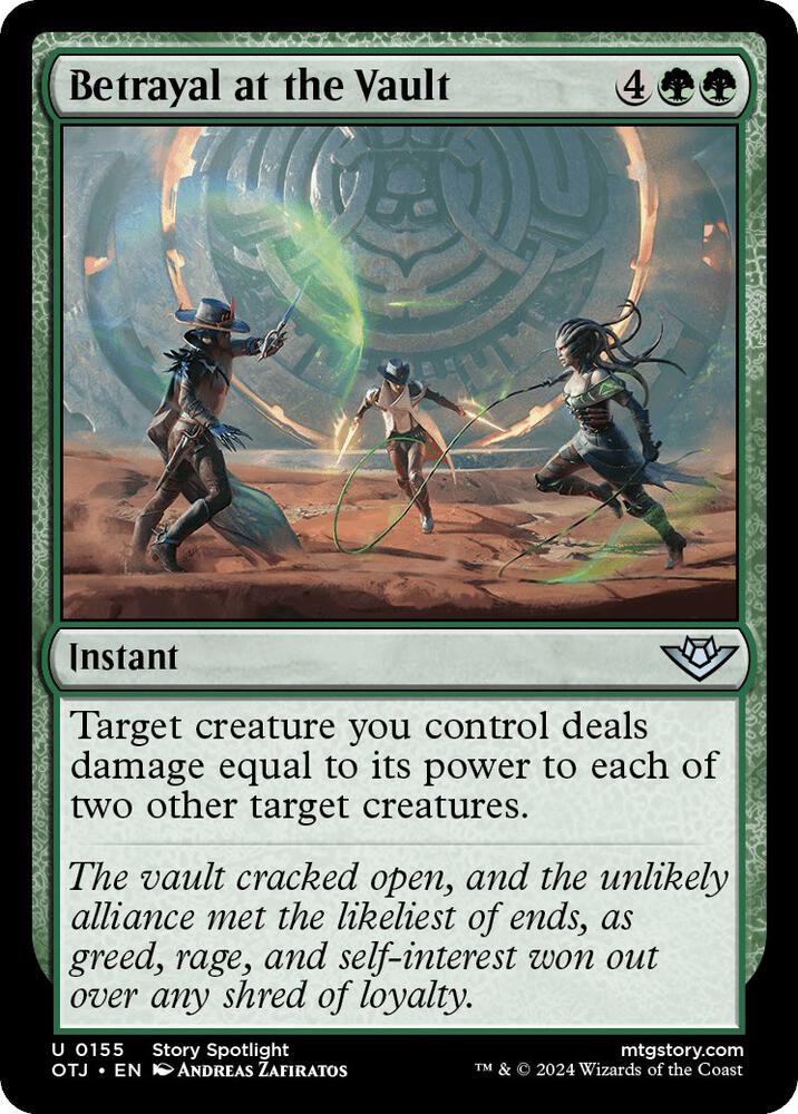 Betrayal at the Vault [Outlaws of Thunder Junction] 155