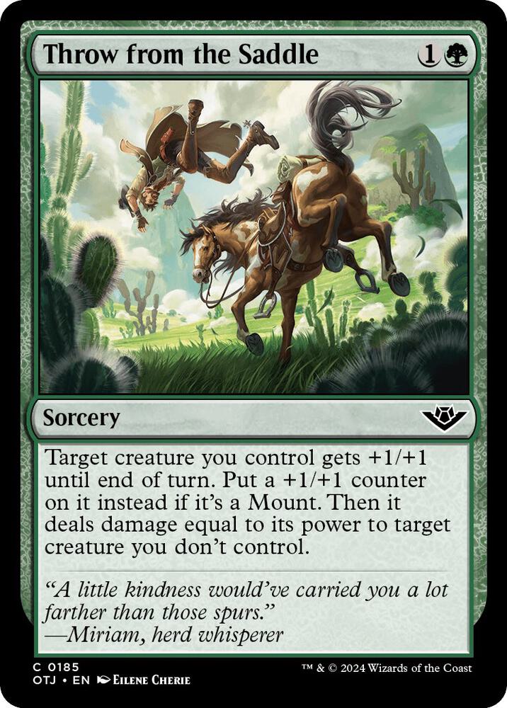 Throw from the Saddle [Outlaws of Thunder Junction] 185