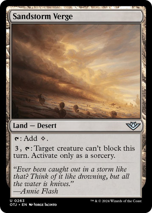 Sandstorm Verge [Outlaws of Thunder Junction] 263