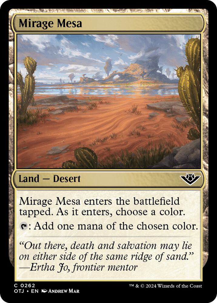 Mirage Mesa [Outlaws of Thunder Junction] 262