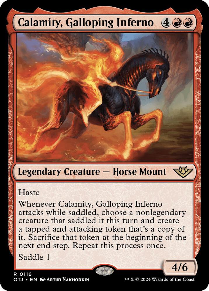 Calamity, Galloping Inferno [Outlaws of Thunder Junction] 116