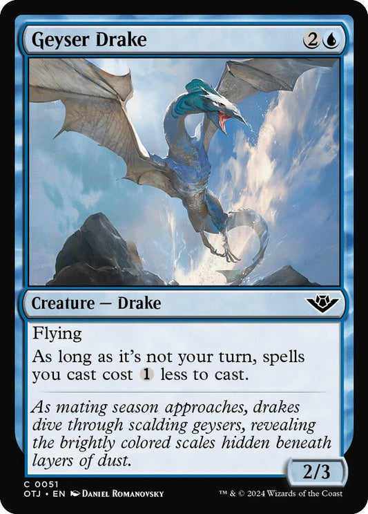 Geyser Drake [Outlaws of Thunder Junction] 51