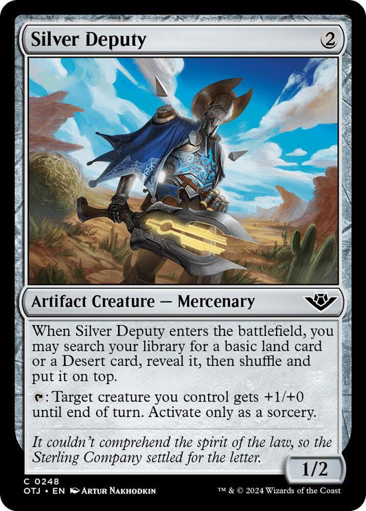 Silver Deputy [Outlaws of Thunder Junction] 248