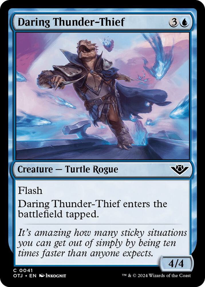 Daring Thunder-Thief [Outlaws of Thunder Junction] 41
