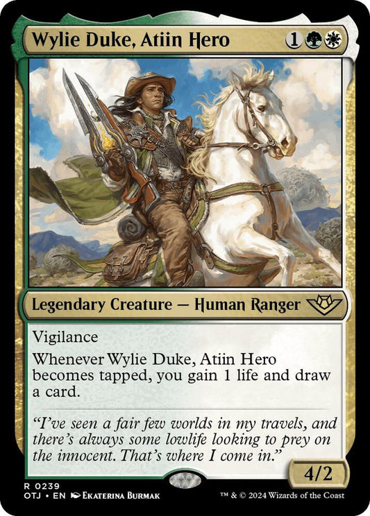 Wylie Duke, Atiin Hero [Outlaws of Thunder Junction] 239