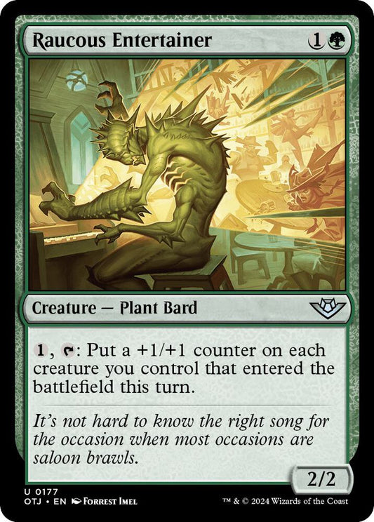 Raucous Entertainer [Outlaws of Thunder Junction] 177