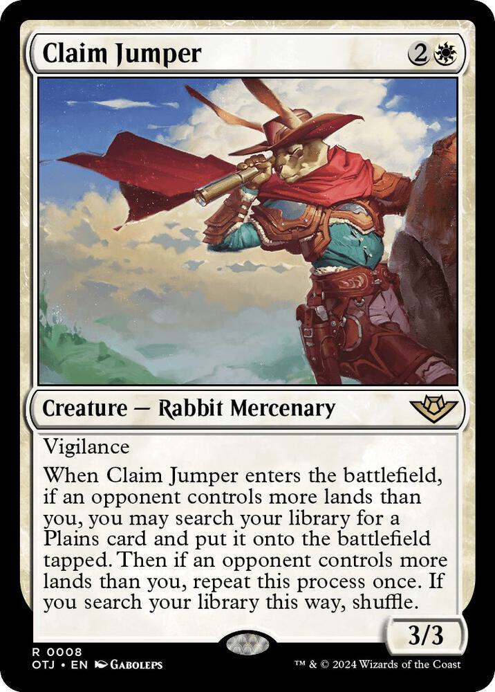 Claim Jumper [Outlaws of Thunder Junction] 8