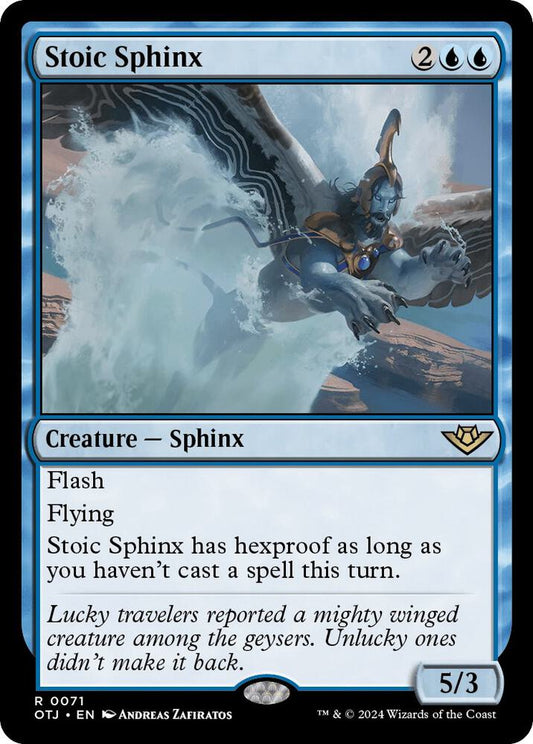 Stoic Sphinx [Outlaws of Thunder Junction] 71