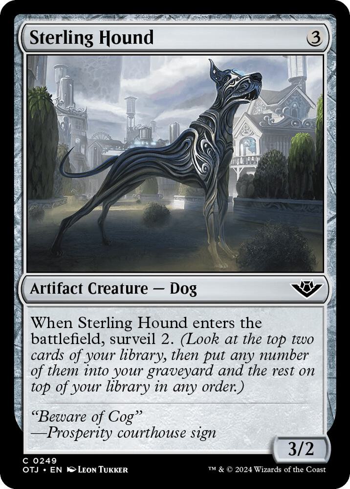 Sterling Hound [Outlaws of Thunder Junction] 249