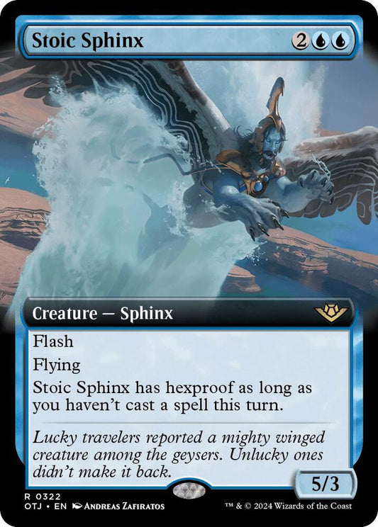 Stoic Sphinx (Extended Art) [Outlaws of Thunder Junction] 322