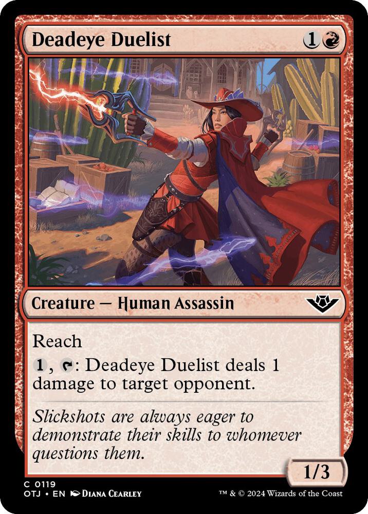 Deadeye Duelist [Outlaws of Thunder Junction] 119